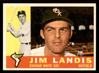 1960 Topps Baseball #550 Jim Landis White Sox NR-MT 542686