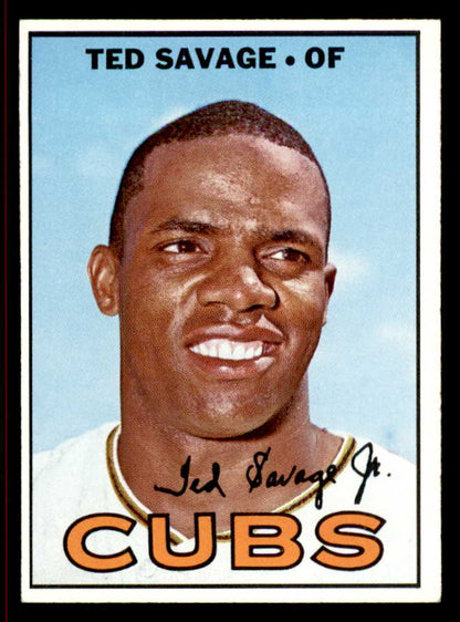 1967 Topps Baseball #552 Ted Savage Cubs NR-MT 542967
