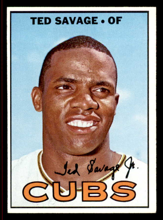 1967 Topps Baseball #552 Ted Savage Cubs NR-MT 542967