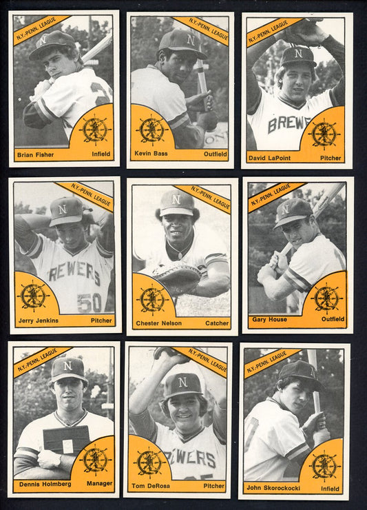 1977 TCMA Newark Co-Pilots Complete Set Kevin Bass 543378