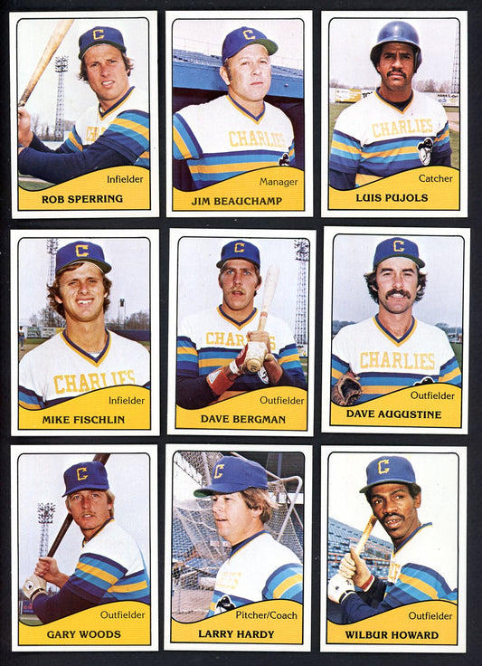 1979 TCMA Charleston Charlies Complete Set Luis Pujols 543427
