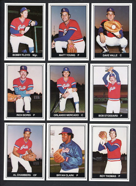 1982 TCMA Salt Lake City Gulls Complete Set Matt Young 543519