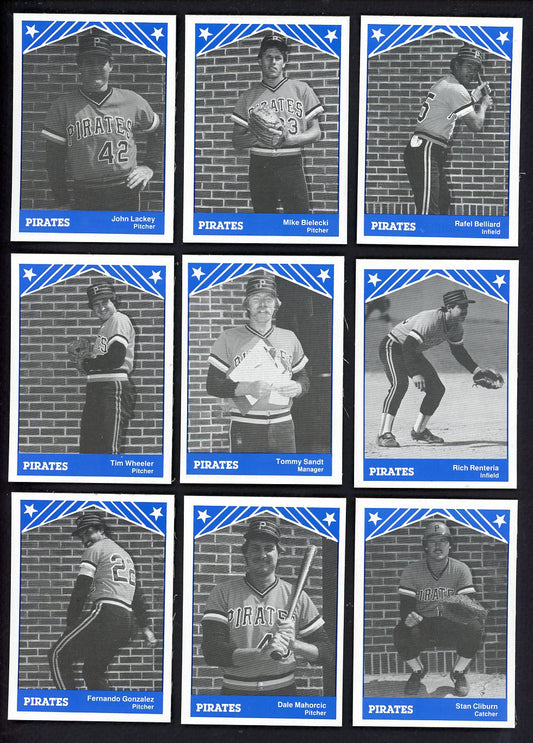 1983 TCMA Lynn Pirates Complete Set John Lackey 543556