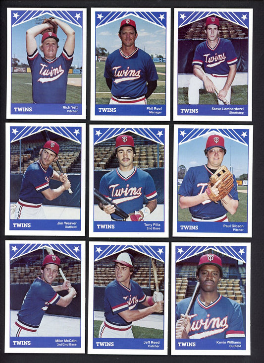 1983 TCMA Orlando Twins Complete Set Jeff Reed 543560