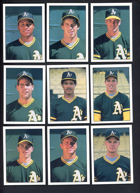 1986 Cramer Medford A's Complete Set Kevin Tapani 543703