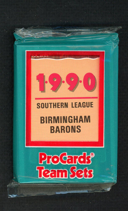 1990 Pro Card Birmingham Barons Complete Set Frank Thomas 543773