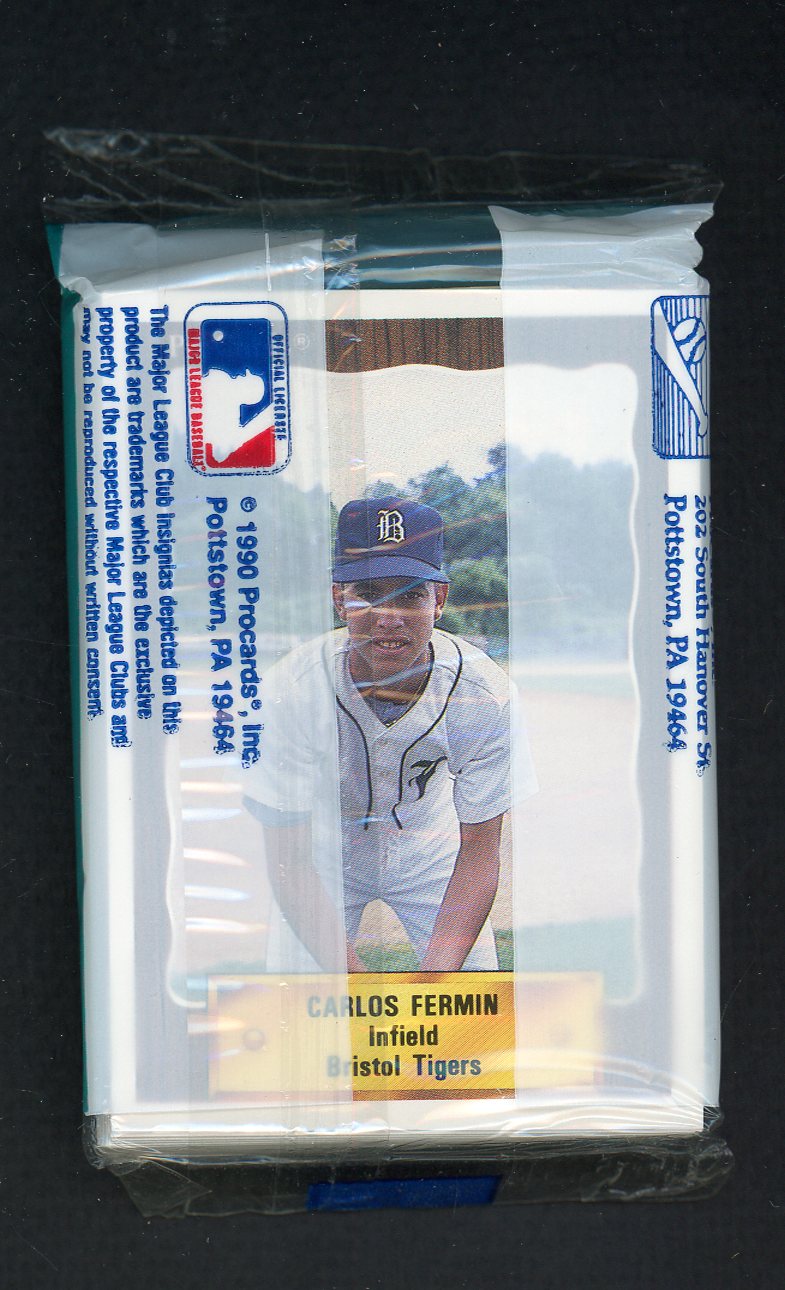 1990 Pro Card Bristol Tigers Complete Set Brian Dubois 543775