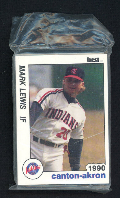 1990 Best Canton Akron Indians Complete Set Charles Nagy 543781