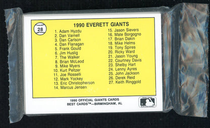 1990 Best Everett Giants Complete Set Adam Hyzdu 543797