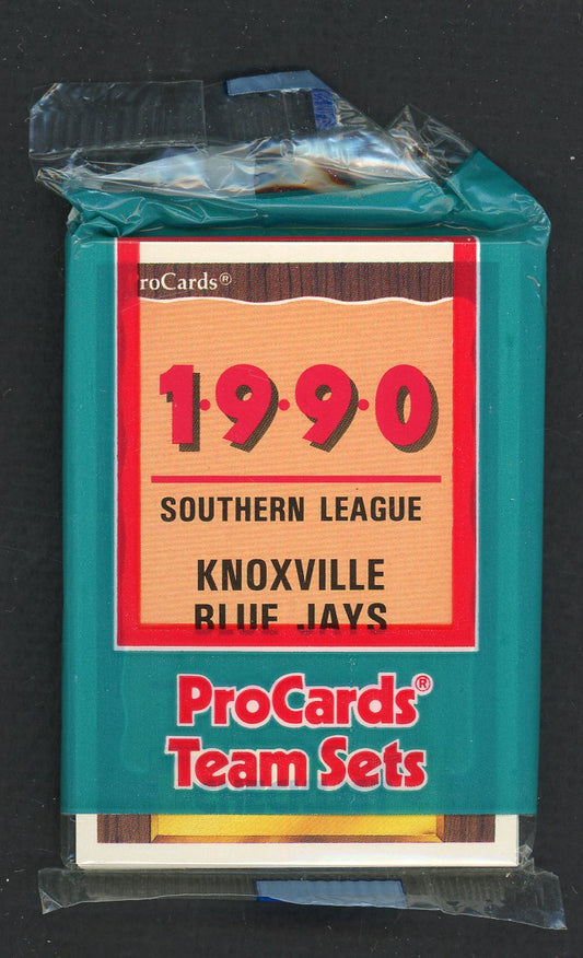 1990 Pro Card Knoxville Blue Jays Complete Set Juan Guzman 543823