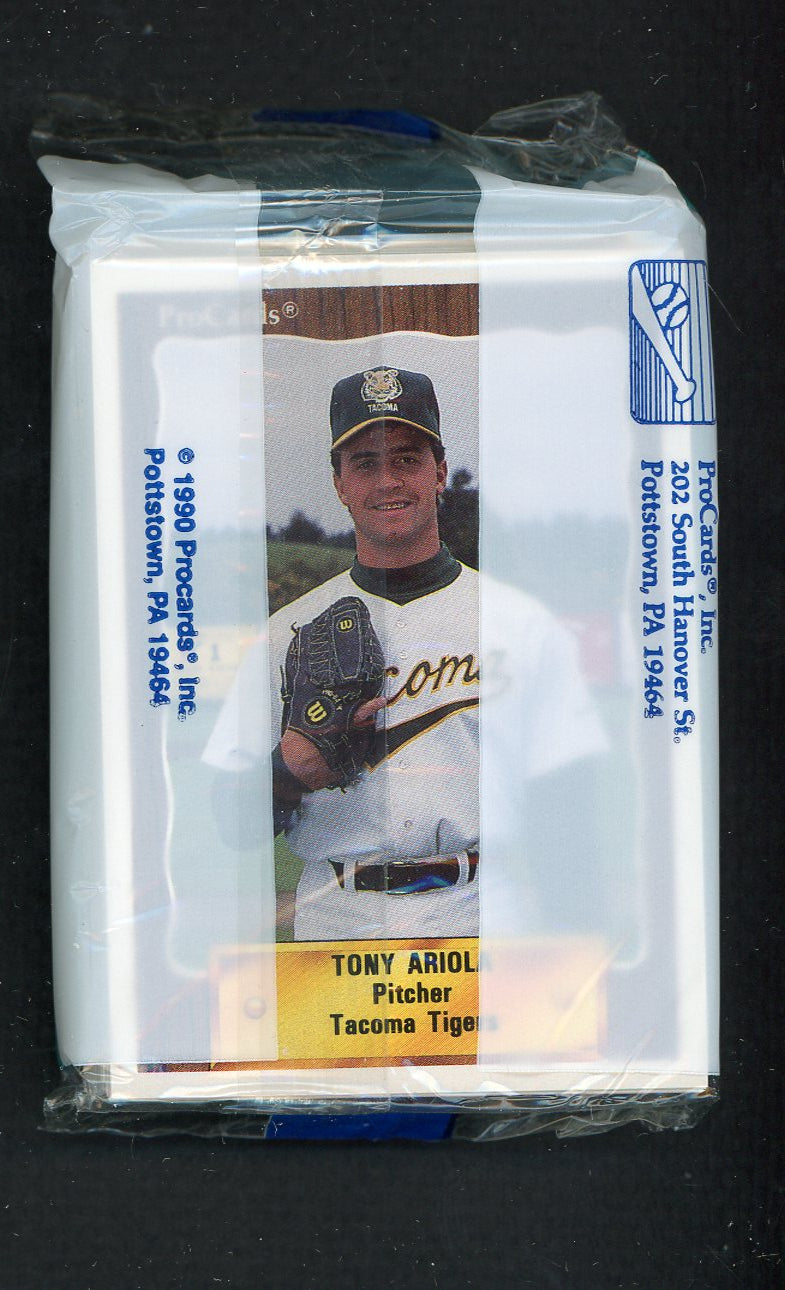 1990 Pro Card Tacoma Tigers Complete Set Troy Afenir 543876