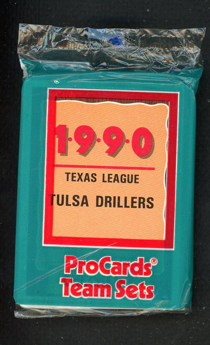 1990 Pro Card Tulsa Drillers Complete Set Dean Palmer 543880