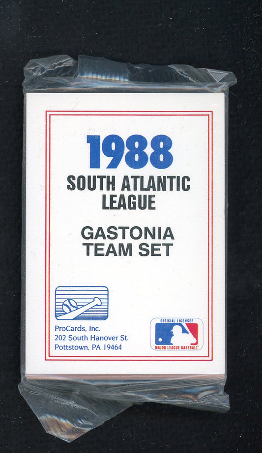 1988 Pro Card Gastonia Rangers Complete Set Wilson Alvarez 543917