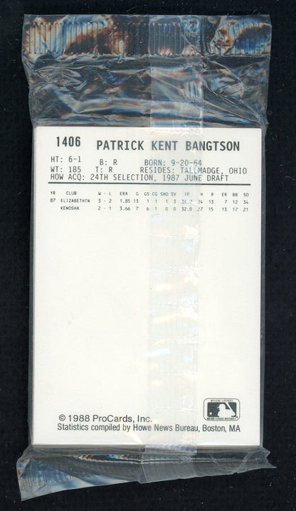 1988 Pro Card Kenosha Twins Complete Set Willie Banks 543929