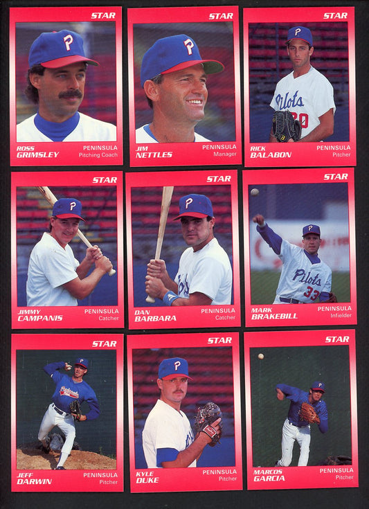 1990 Star Peninsula Pilots Complete Set Ross Grimsley 544107