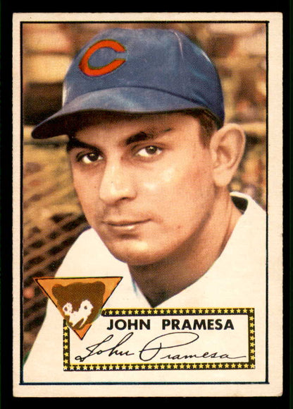 1952 Topps Baseball #105 John Pramesa Cubs EX-MT 544180