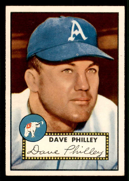 1952 Topps Baseball #226 Dave Philley A's EX-MT 544297