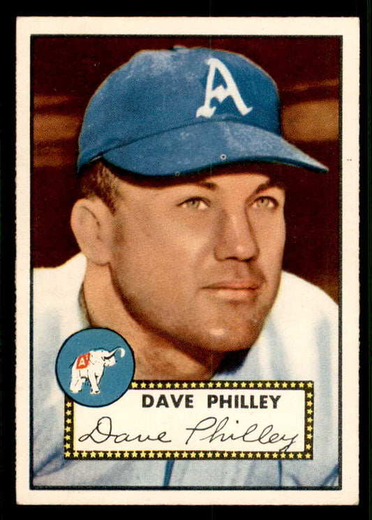 1952 Topps Baseball #226 Dave Philley A's EX-MT 544297