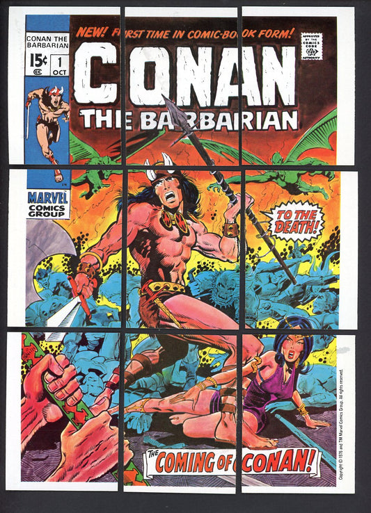1976 Topps Marvel Comics Puzzle Complete Set 544812
