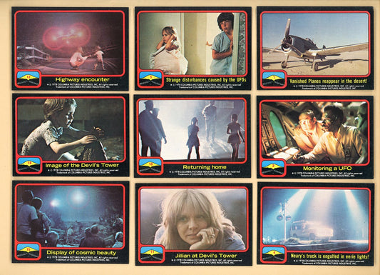 1978 Topps Close Encounters Complete Set 544817