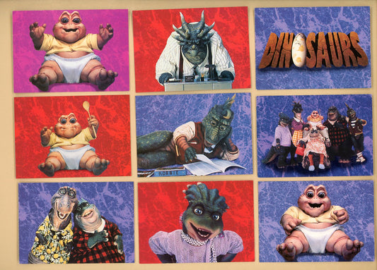 1992 Pro Set Dinosaurs Complete Set 544936