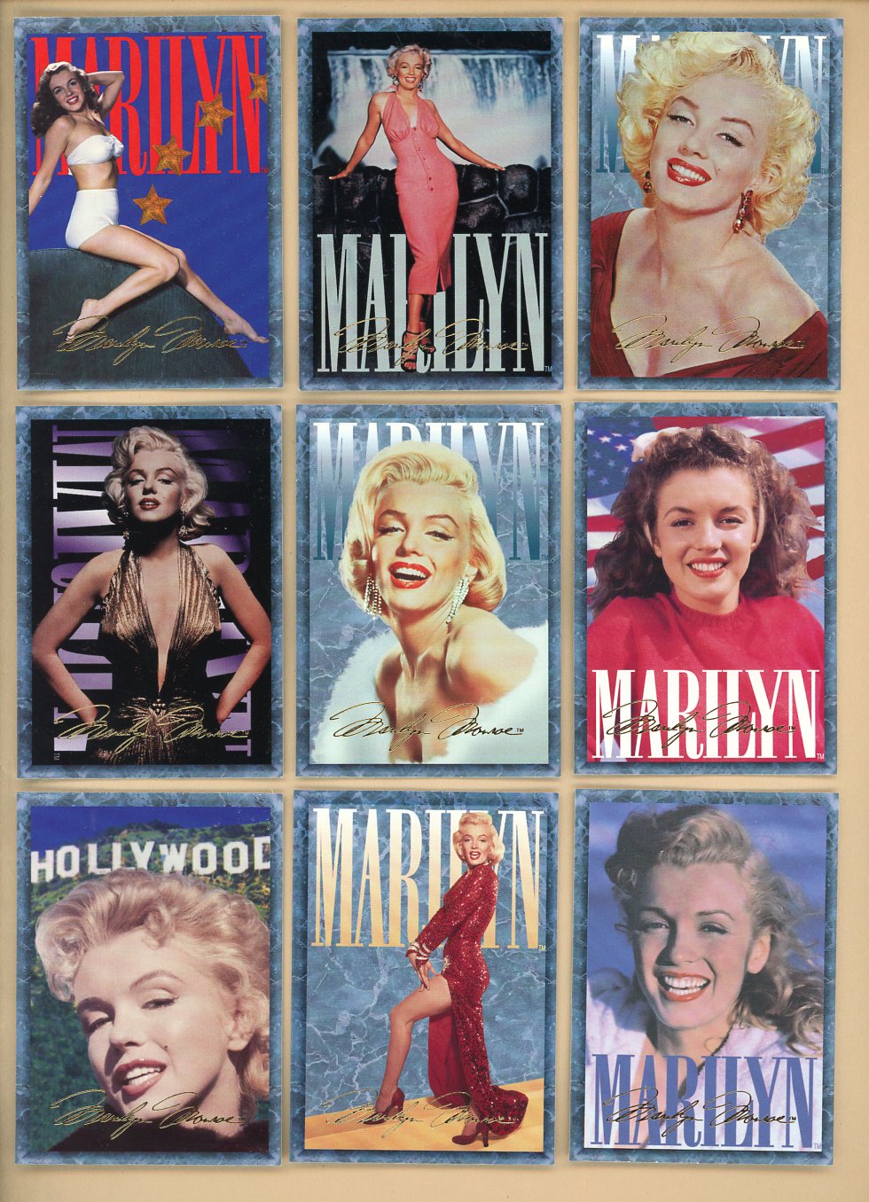 1993 Sports Time Marilyn Monroe Complete Set 544955