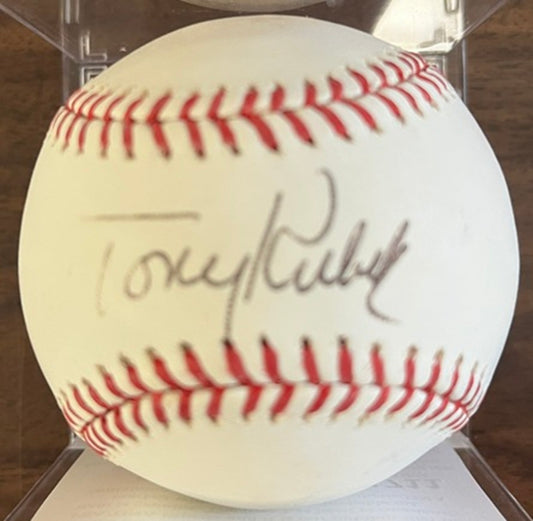 Tony Kubek Autographed Signed Baseball PSA/DNA Auth 545026