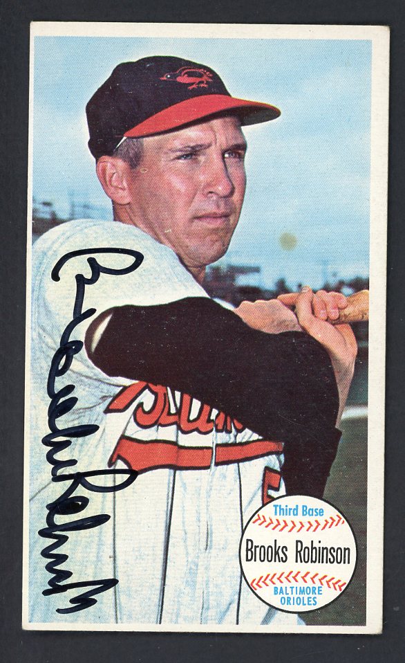 1964 Topps Giants #050 Brooks Robinson Orioles Signed Autographed