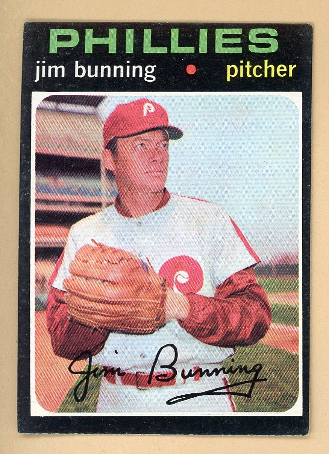 1971 Topps Baseball #574 Jim Bunning Phillies EX-MT 545938