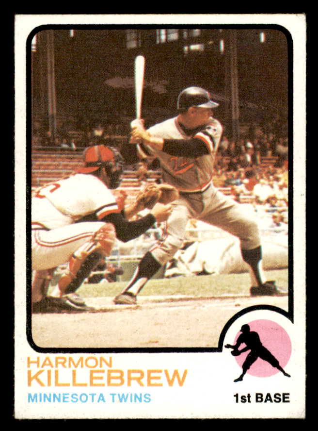 1973 Topps Baseball #170 Harmon Killebrew Twins EX 546049