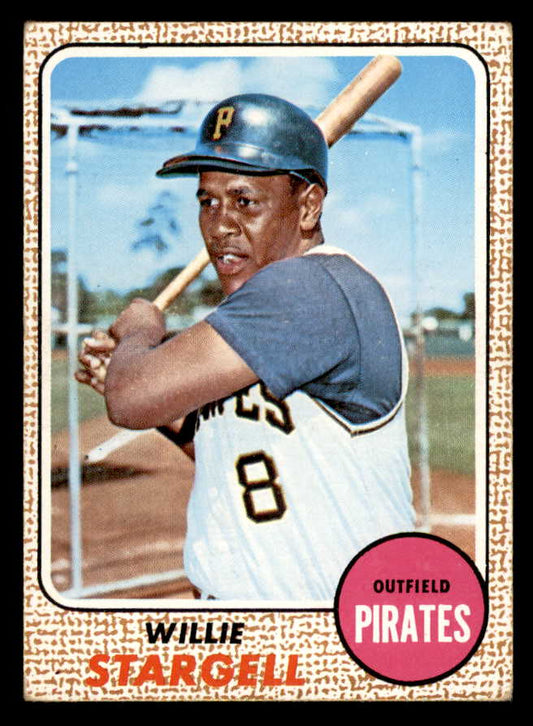 1968 Topps Baseball #086 Willie Stargell Pirates VG-EX 546126