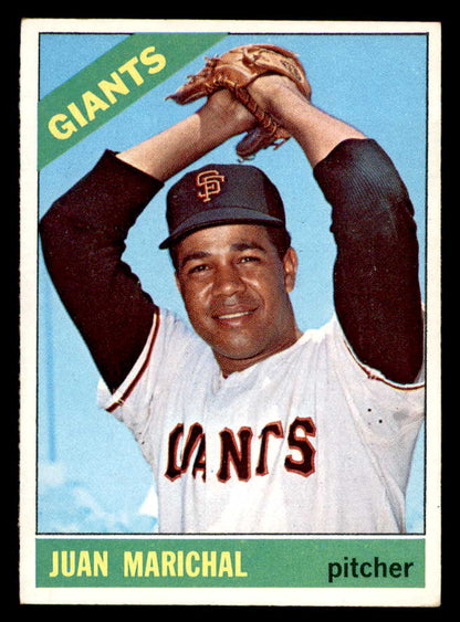 1966 Topps Baseball #420 Juan Marichal Giants EX-MT 546208