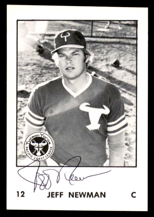 1976 Cramer #012 Jeff Newman Tucson Signed Autographed