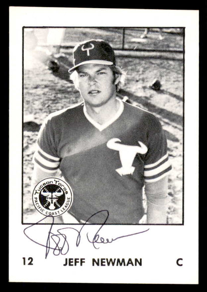1976 Cramer #012 Jeff Newman Tucson Signed Autographed