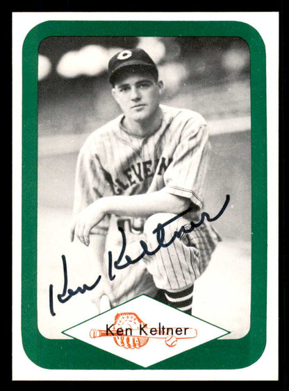1975 Great Plains Greats #019 Ken Keltner Signed Autographed
