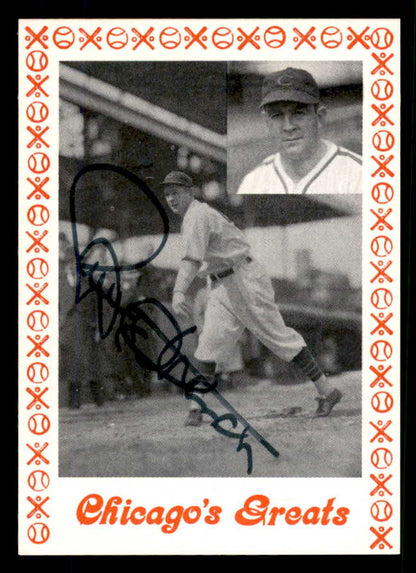 1976 Chicago Greats Larry French Cubs Signed Autographed