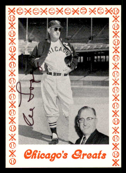 1976 Chicago Greats Al Lopez White Sox Signed Autographed
