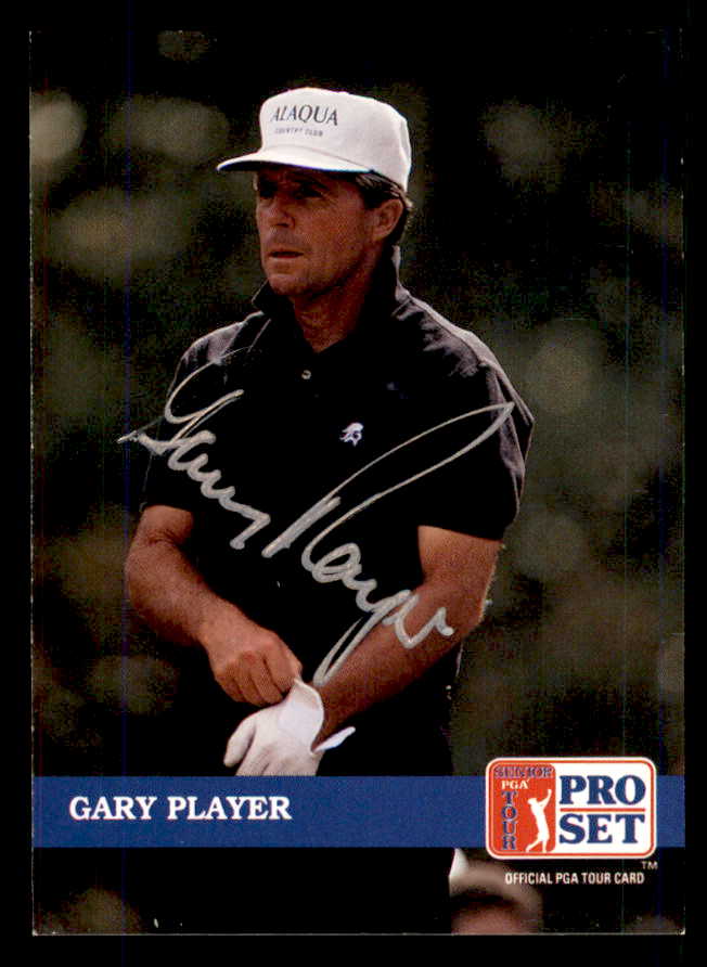 1992 Pro Set #212 Gary Player Golf Signed Autographed