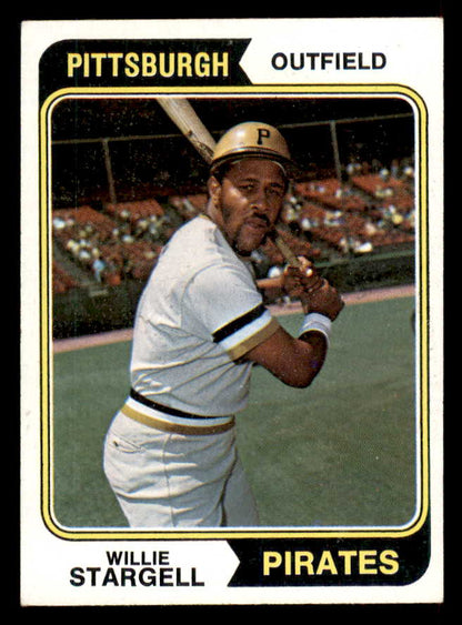 1974 Topps Baseball #100 Willie Stargell Pirates EX-MT 546670