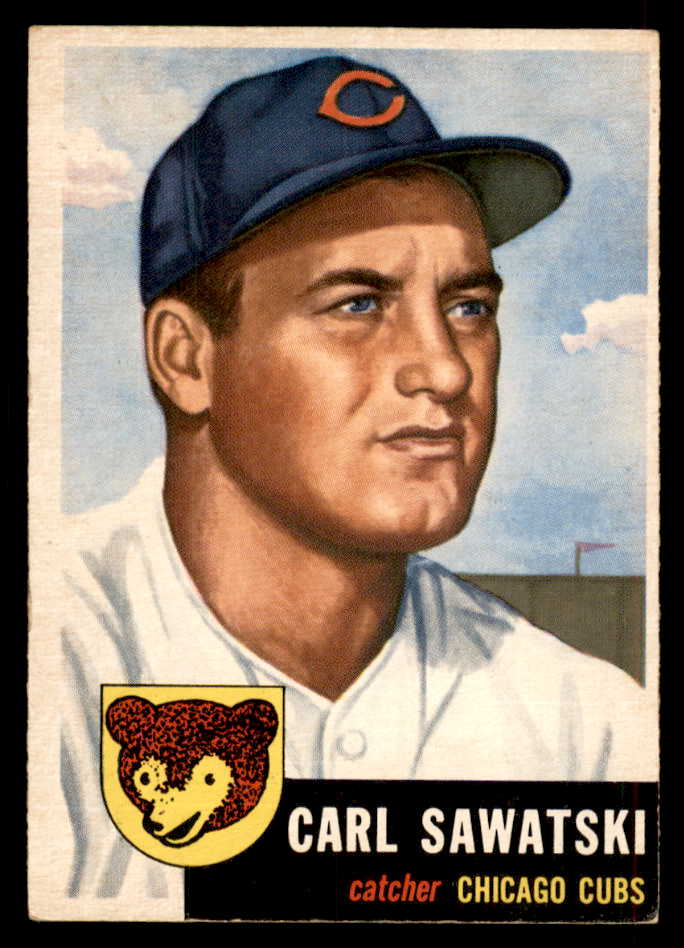 1953 Topps Baseball #202 Carl Sawatski Cubs EX+/EX-MT 546742