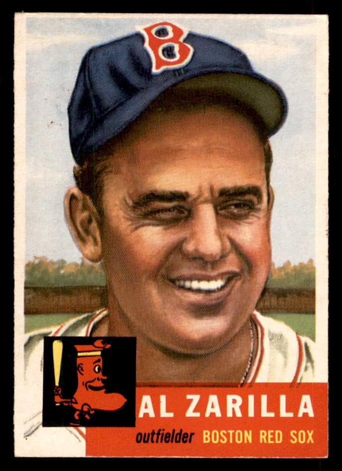 1953 Topps Baseball #181 Al Zarilla Red Sox EX 546754