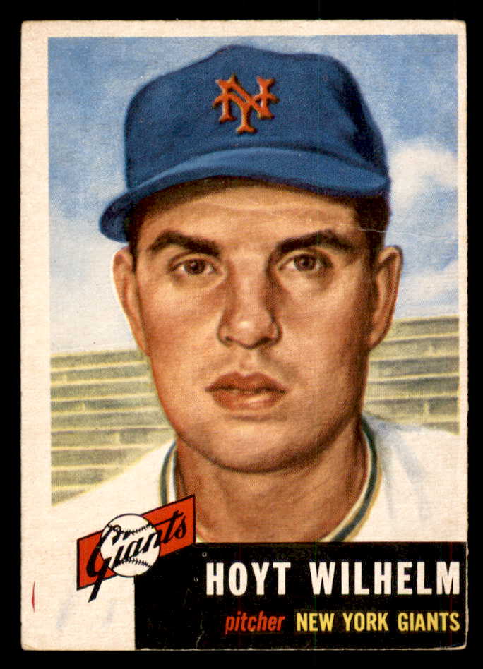 1953 Topps Baseball #151 Hoyt Wilhelm Giants GD-VG 546978