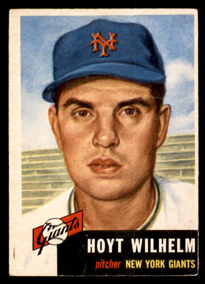 1953 Topps Baseball #151 Hoyt Wilhelm Giants GD-VG 546978