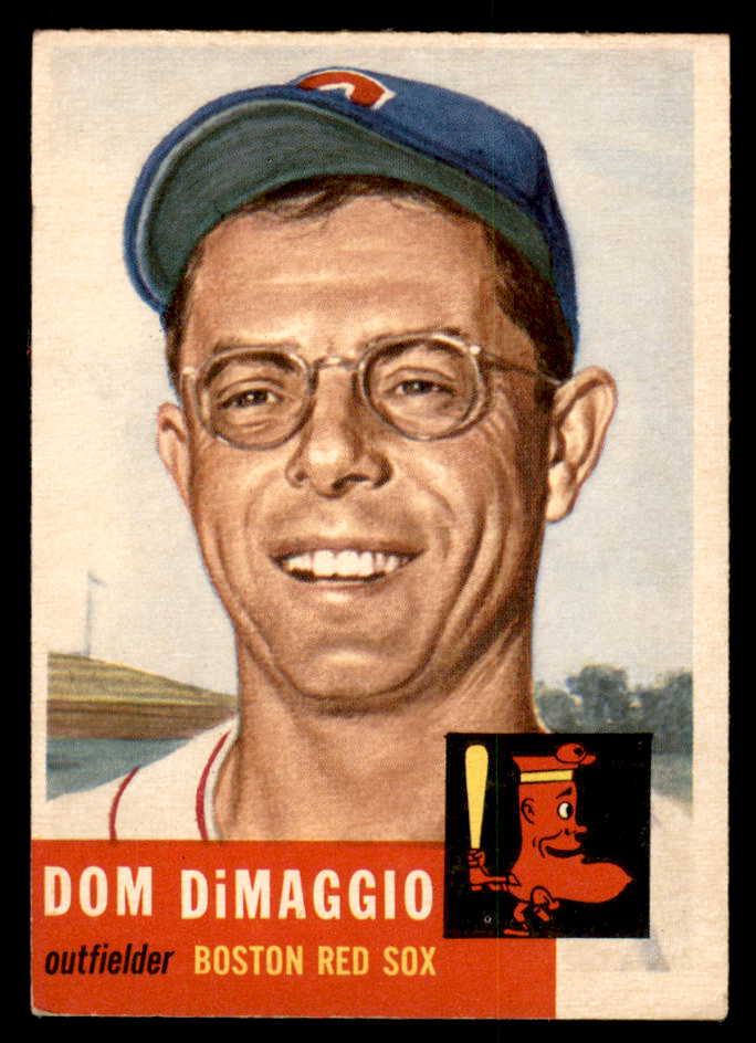 1953 Topps Baseball #149 Dom Dimaggio Red Sox EX 547003