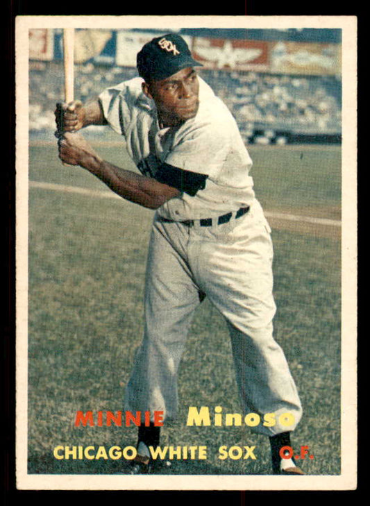 1957 Topps Baseball #138 Minnie Minoso White Sox EX-MT 547195