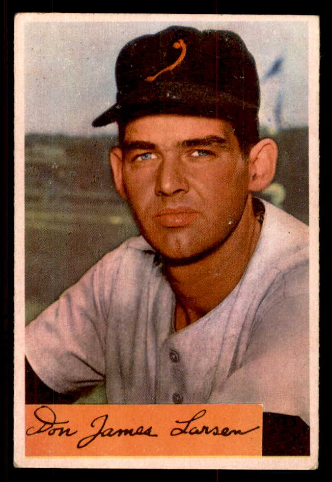 1954 Bowman Baseball #101 Don Larsen Orioles VG-EX 547237