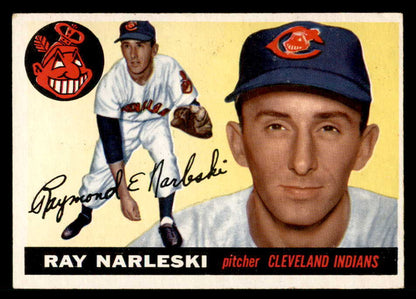 1955 Topps Baseball #160 Ray Narleski Indians VG-EX 547242