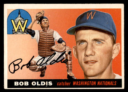 1955 Topps Baseball #169 Bob Oldis Senators EX 547249