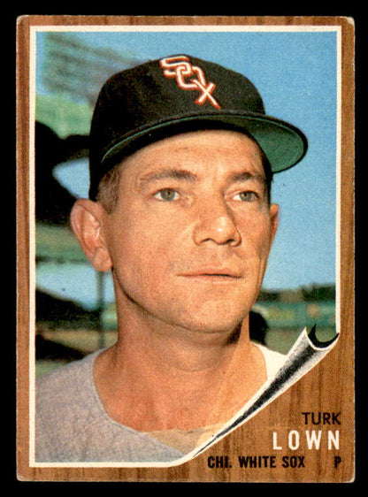 1962 Topps Baseball #528 Turk Lown White Sox EX 547694