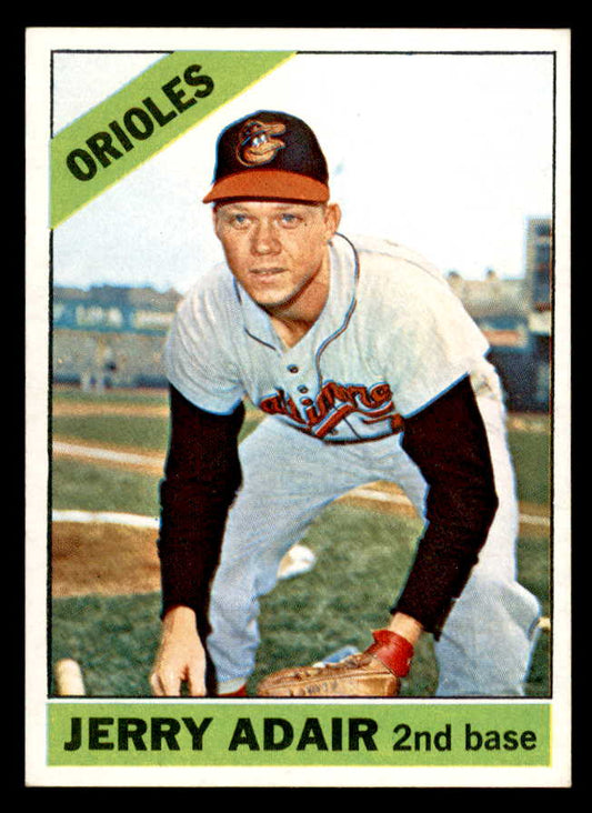 1966 Topps Baseball #533 Jerry Adair Orioles NR-MT 547767